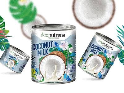 Coconut Milk Cans From Sri Lanka